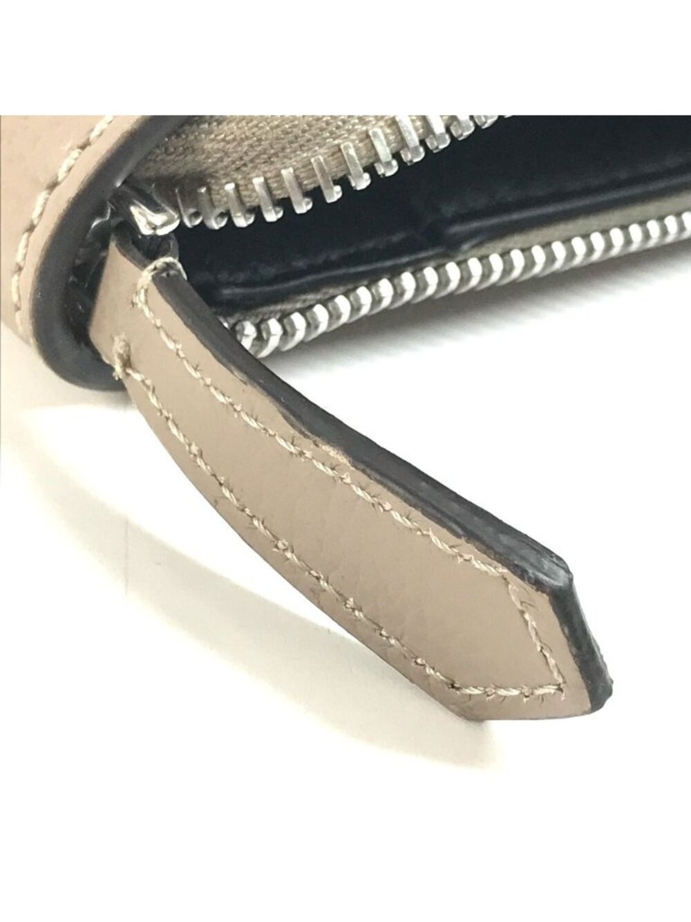 Fendi Clutch PC Case Computer Leather Gray Brown - Picture 6 of 9